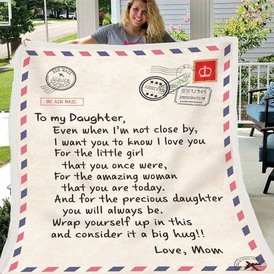Heartfelt Message Fleece Quilt
