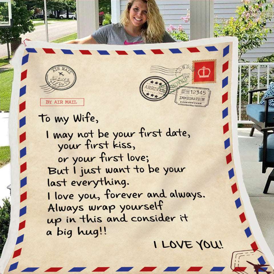 Heartfelt Message Fleece Quilt