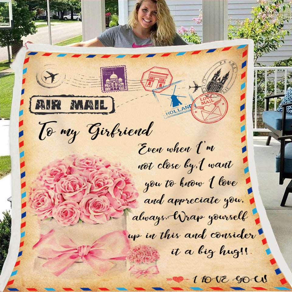 Heartfelt Message Fleece Quilt