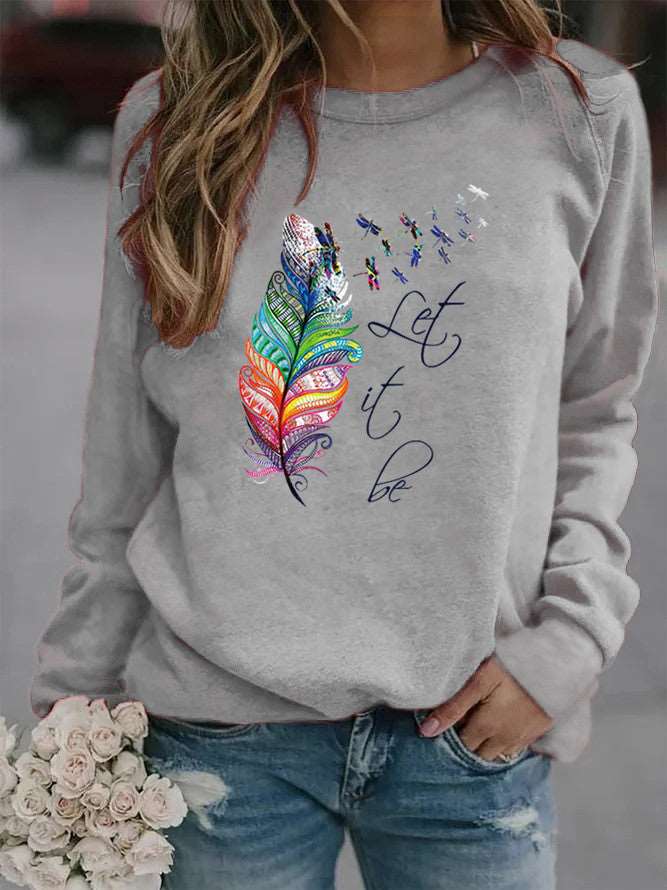 Trendy Print Sweater for Every Occasion