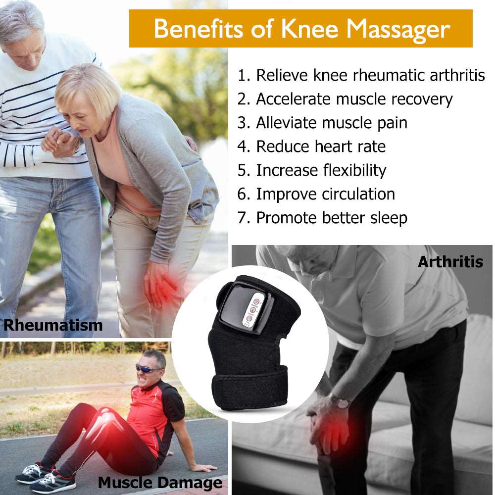 Adjustable Straps, Neoprene Material, Compact Massager