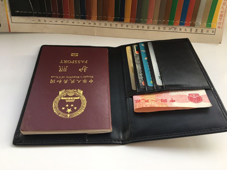Anti-Theft Elegance Chic Passport Carrier with RFID Blocking Technology