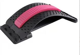 Back Stretcher Magnetotherapy Multi Level Adjustable Massager Waist Neck Fitness Lumbar Cervical Spine Support Pain Relief at acheckbox