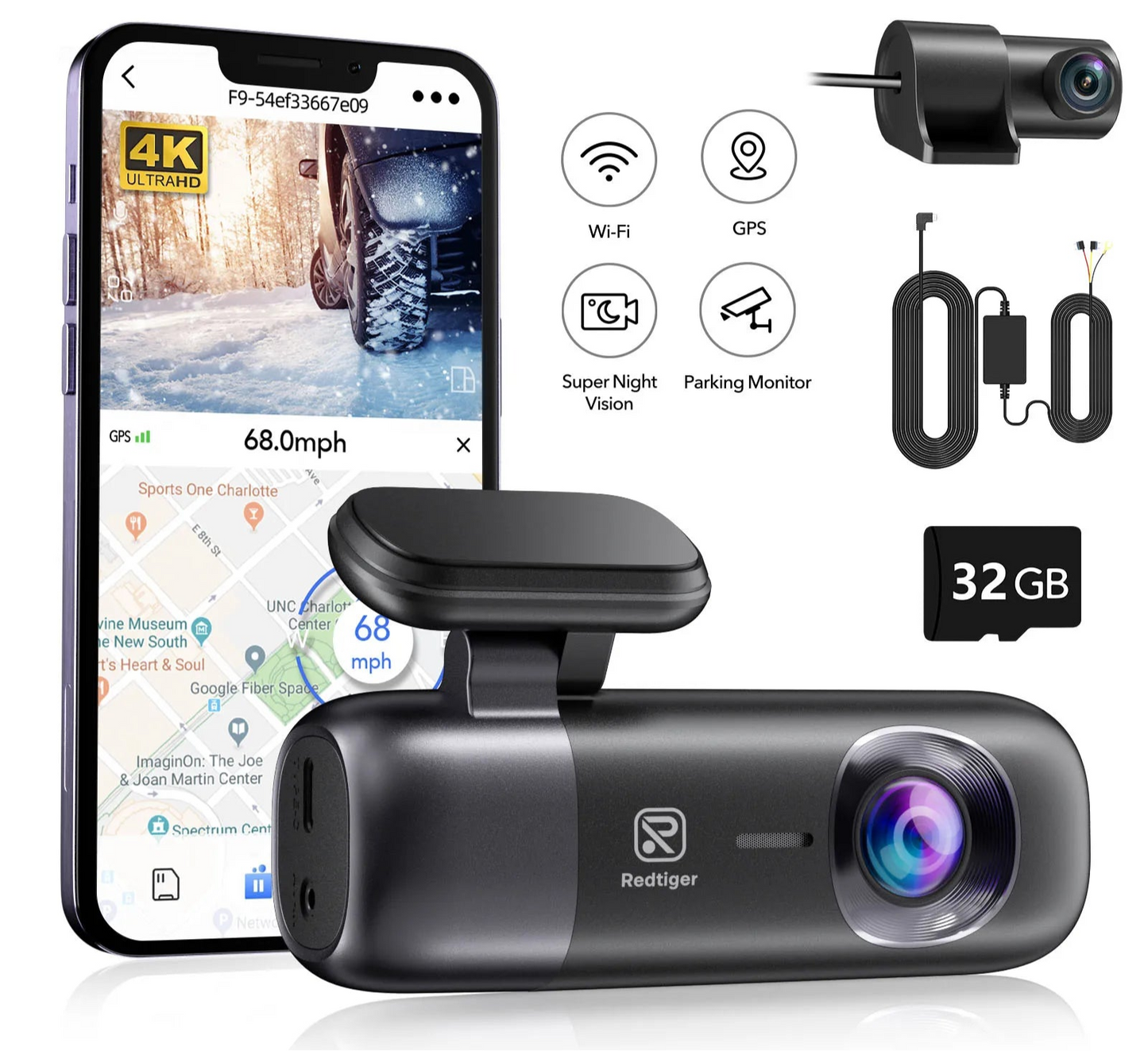 Best 4k dual car dash cam