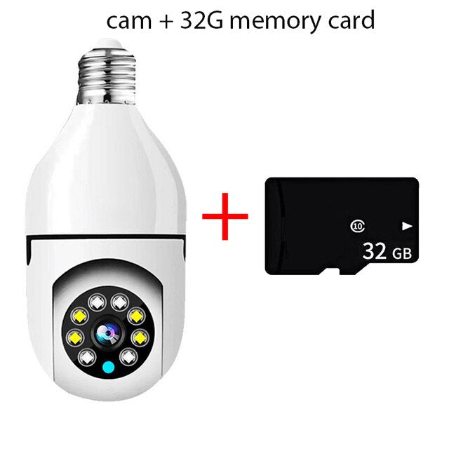 Bulb Surveillance Camera with 5G WIFI