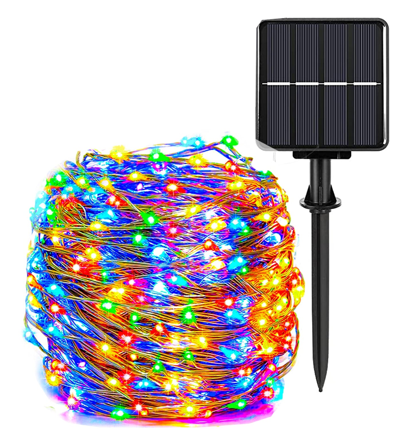 Colorful Copper wire string lights for christmas party wedding holiday occassions perfect gift for christmas thanksgiving black friday halloween all holiday party ocassions at acheckbox