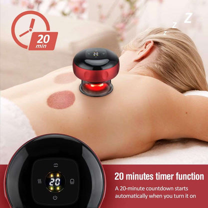 Cupping Massager Customizable Intensity and Timer Functionality
