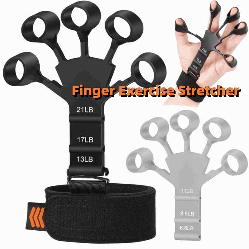 Gym Bag Essential Compact Silicone Finger Trainers for Athletes