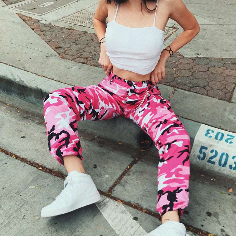 Harem Style Camouflage Trousers for Every Day