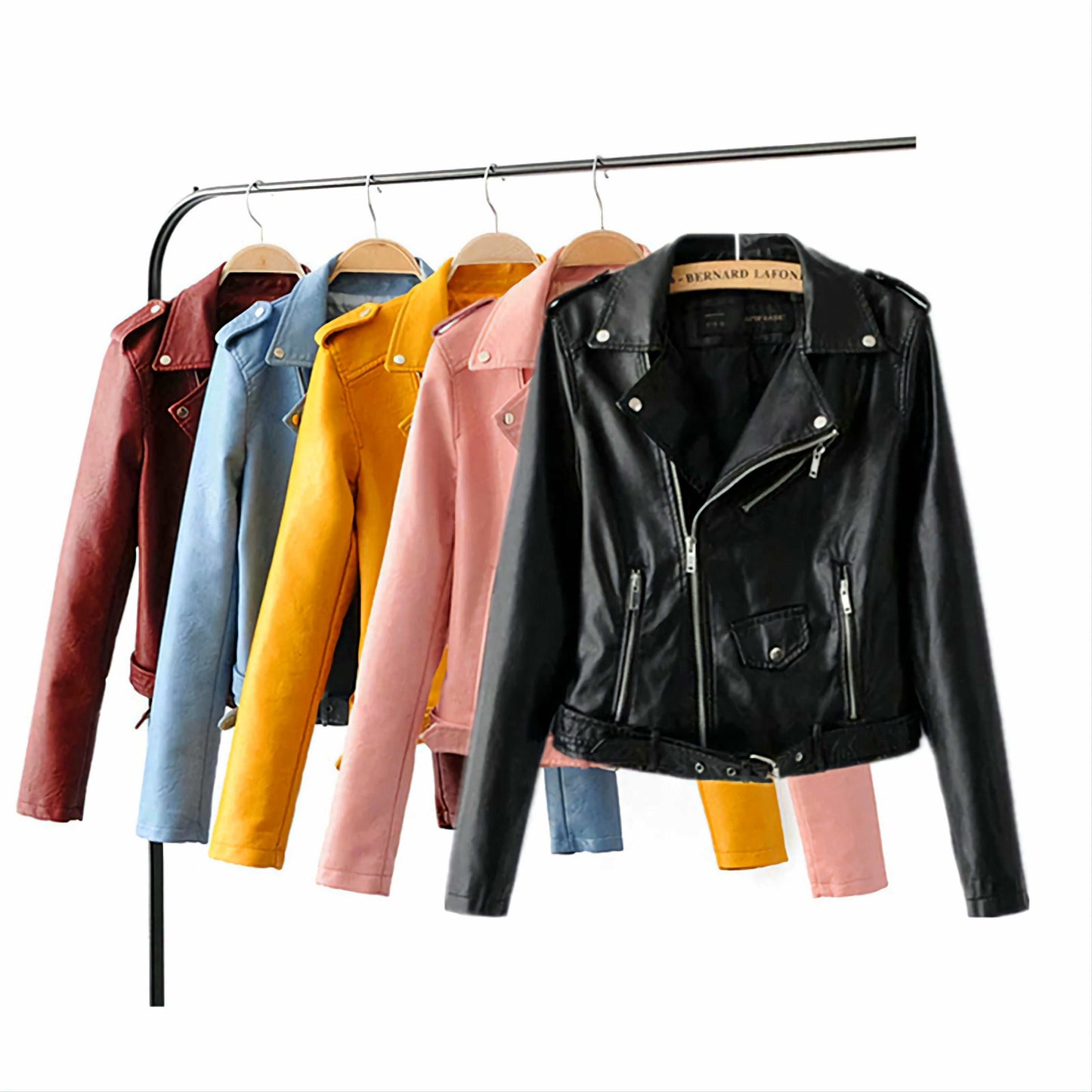 Women's Imitation Leather Jacket