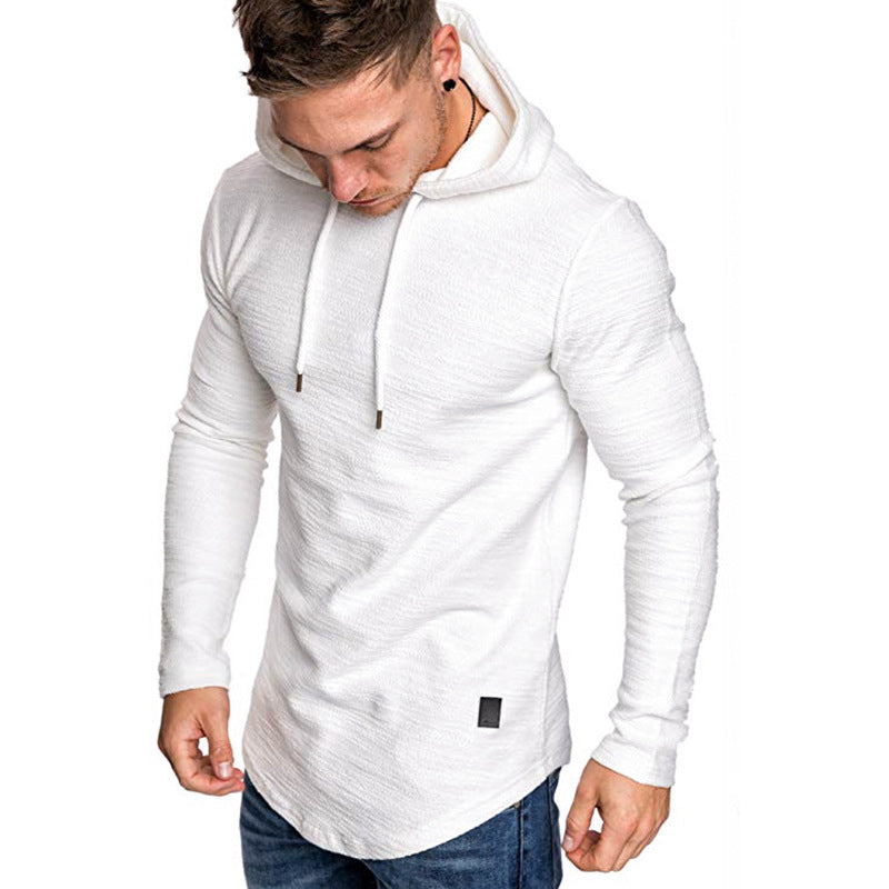 Hooded Design for All-Season Style and Warmth Hoodie in white color