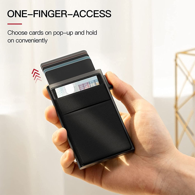 Lightweight Marvel Metal Wallet Stylish Security Solution