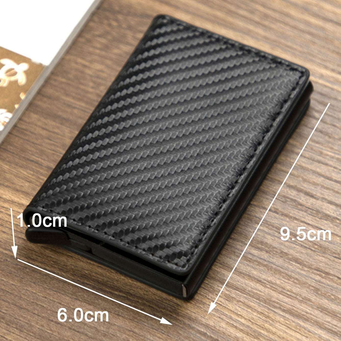 Masculine Aesthetics Refined Style in Credit Card Holder Wallet