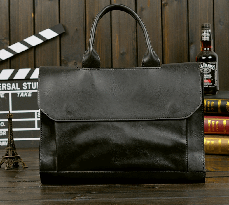 Stylish PU Leather Laptop Bag