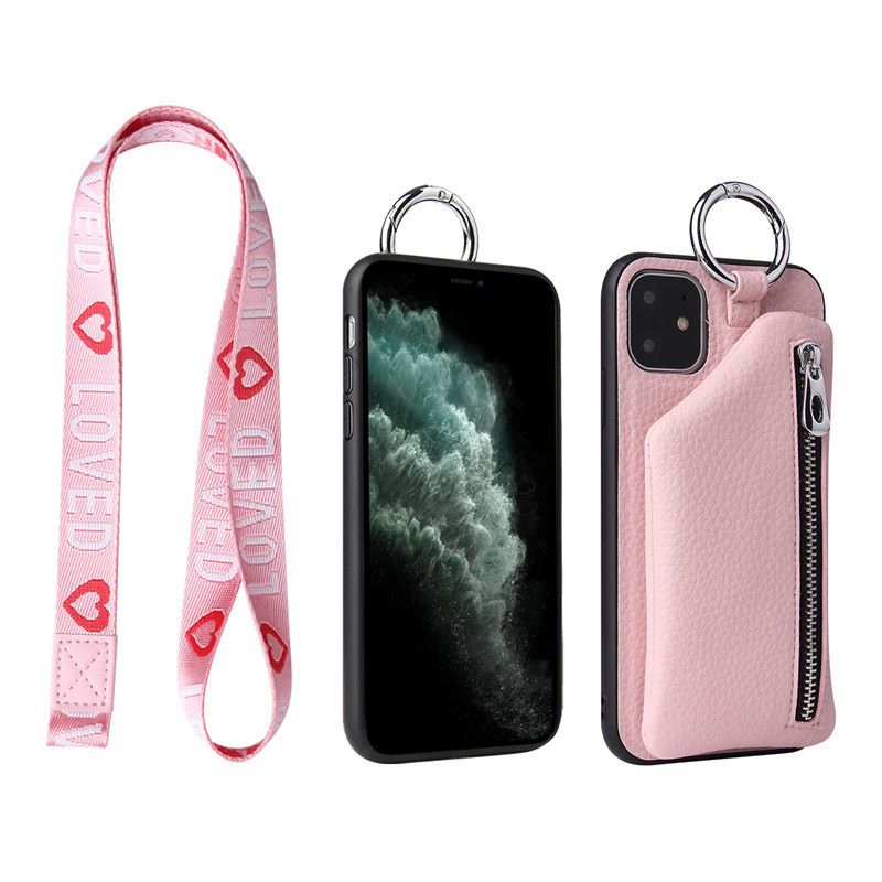 PU Leather Phone Holder with Crossbody Lanyard for Fashion-Forward Convenience