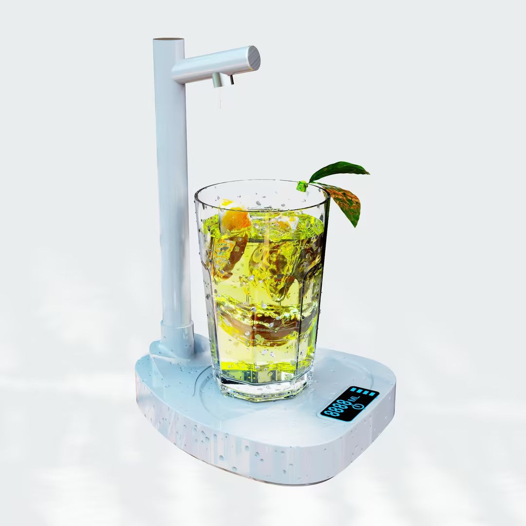 Portable Automatic 8-Level Water Dispenser On-the-Go Hydration Solution