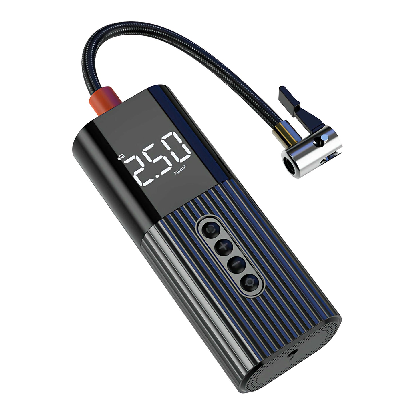 Portable Rechargeable Electric Smart Tire Inflation Air Compressor Auto Inflation for Car, Motorcycles, Bicycles, Boat with Digital Display at www.acheckbox.com gift for halloween thanksgiving blackfriday christmas