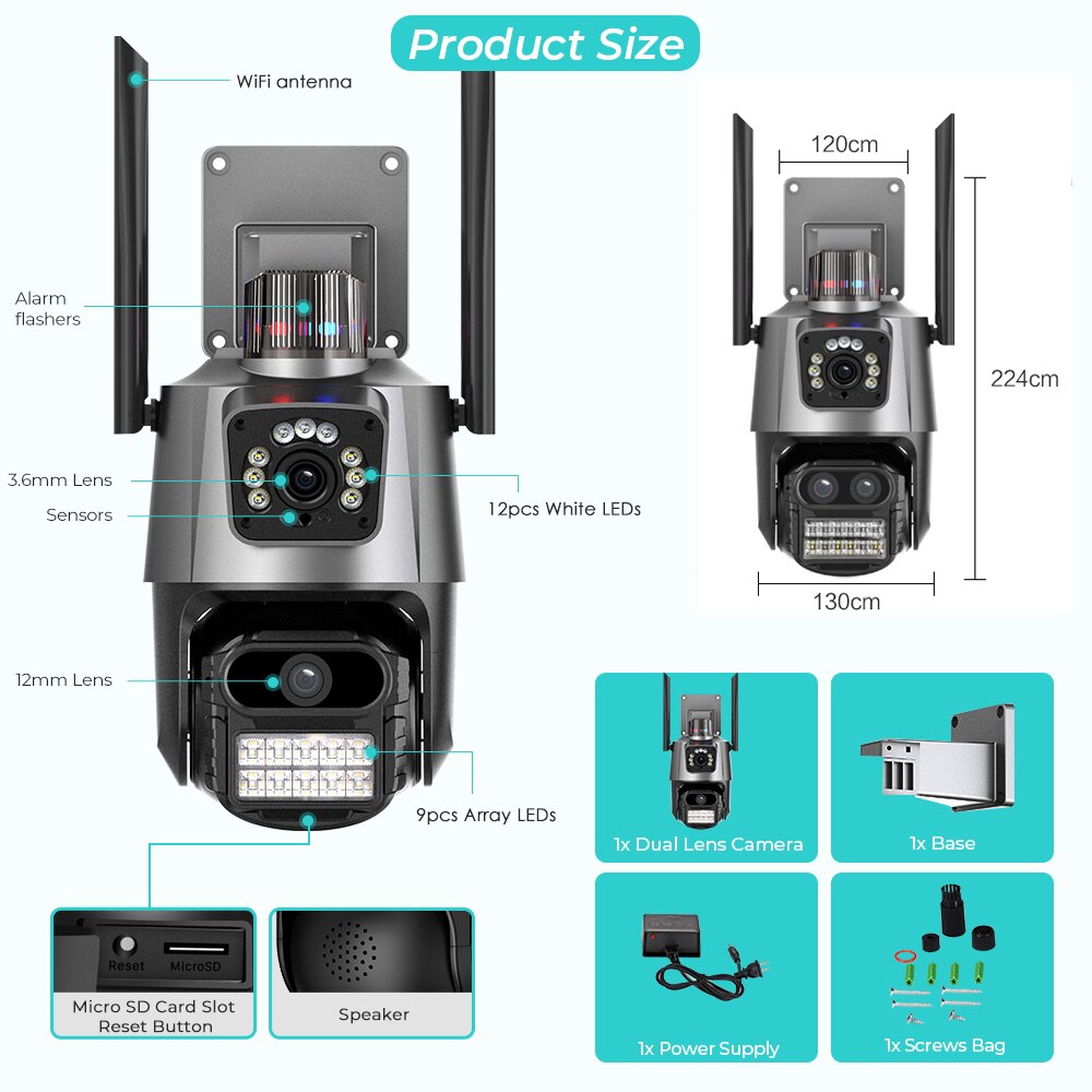 Ultimate 6MP 4K IP Surveillance Camera