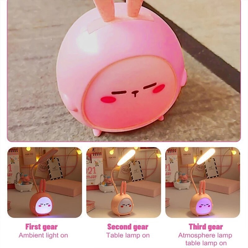 LED Desk Rabbit Lamp Light