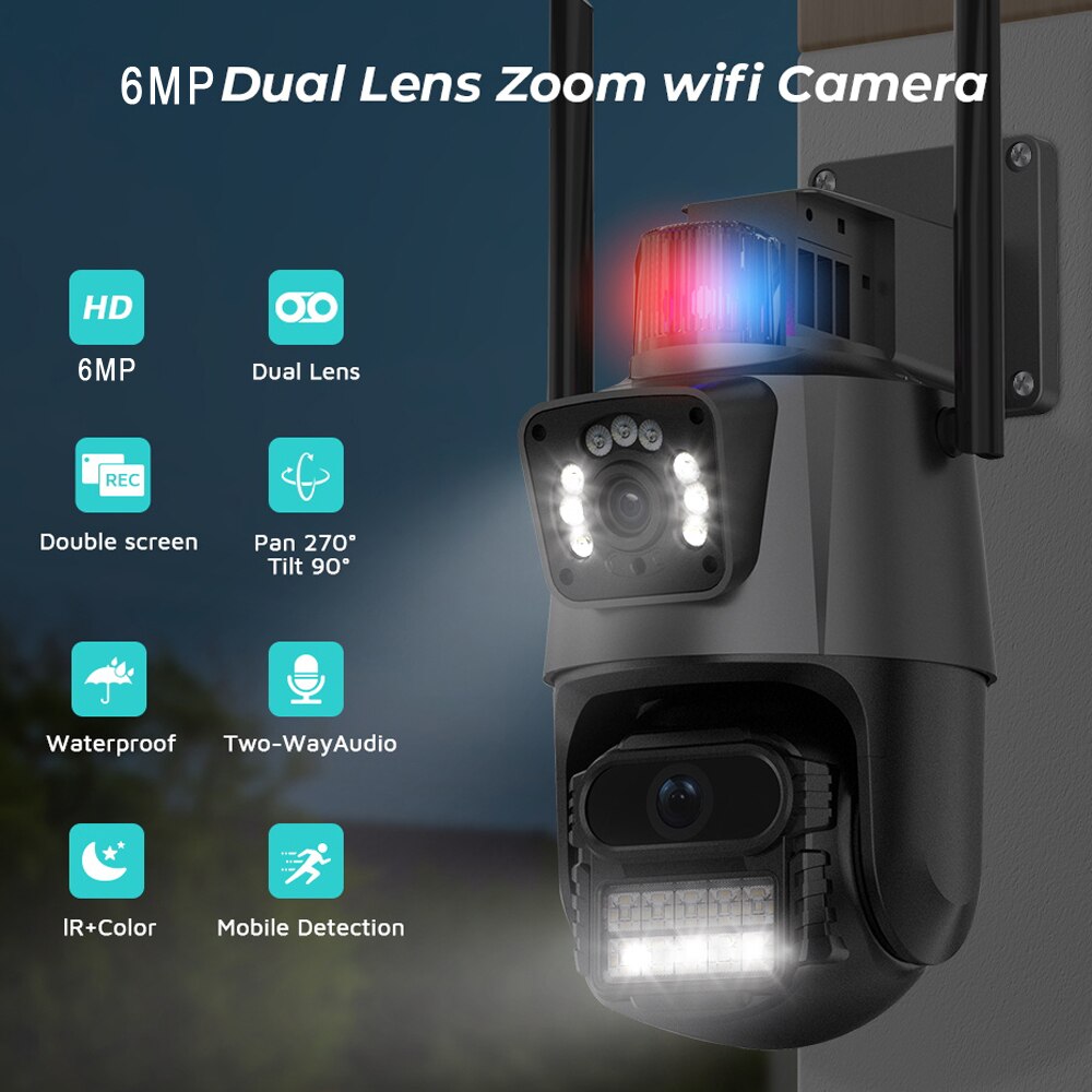 Ultimate 6MP 4K IP Surveillance Camera
