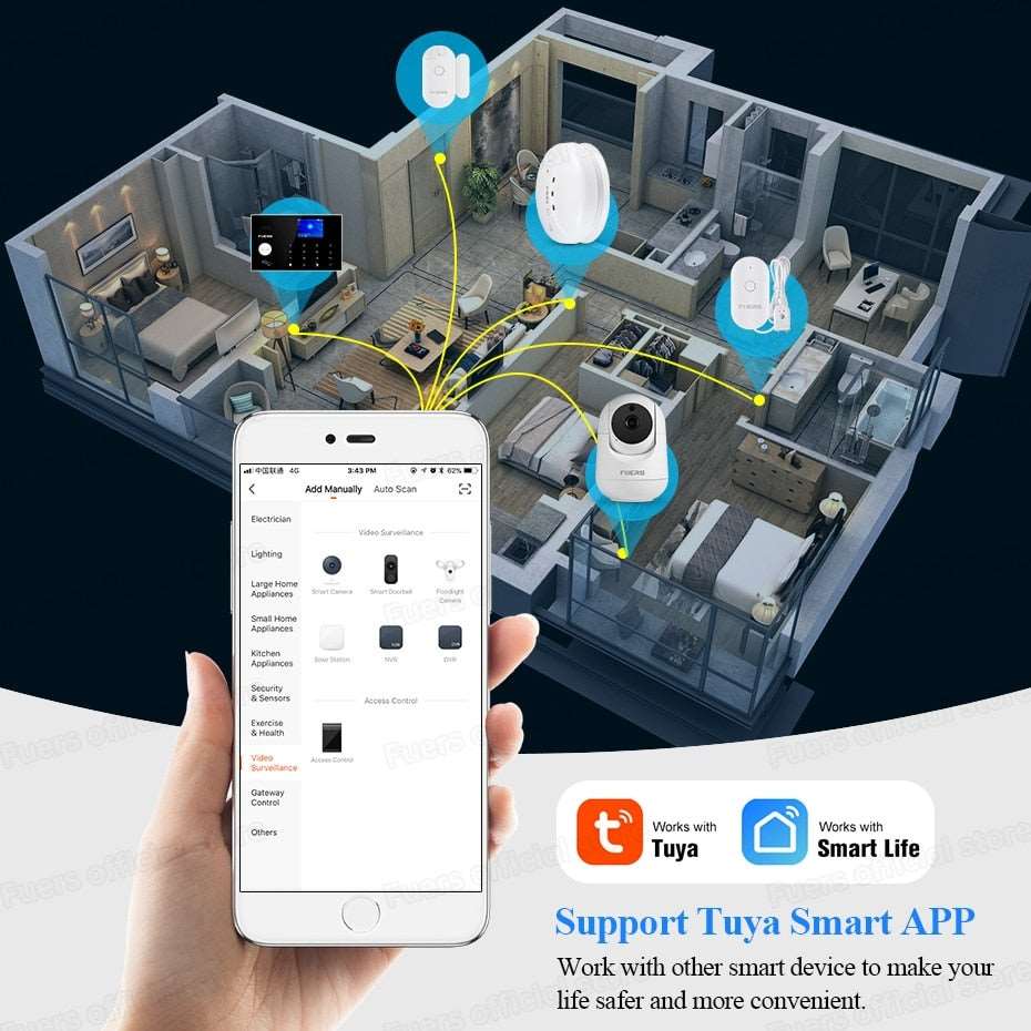 Secure Your Space with 3MP Resolution Color Night Vision, Intelligent PTZ Tracking, and H.264 Storage Optimization!