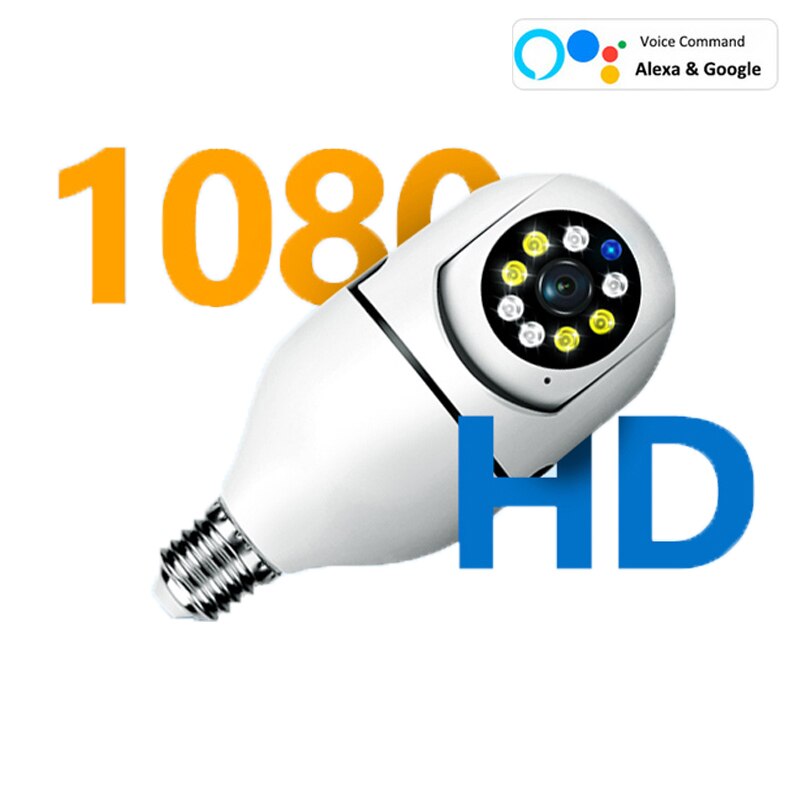 Shareable Access and Alexa Compatibility Bulb Camera