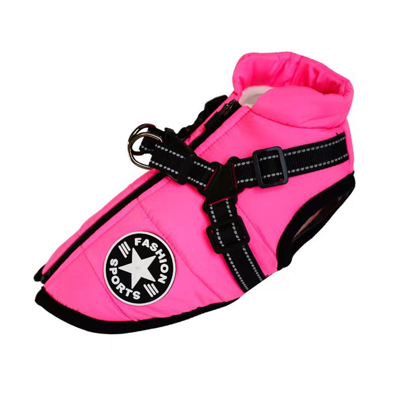 Stylish Dog Apparel with Rain Silk Fabric
