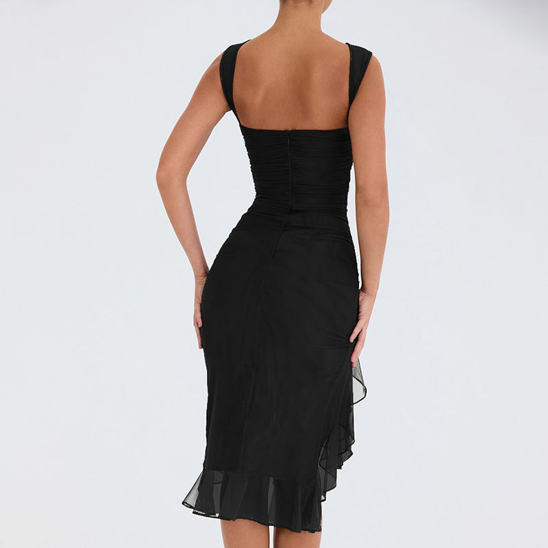 Stylish Mid-Length Club Dress