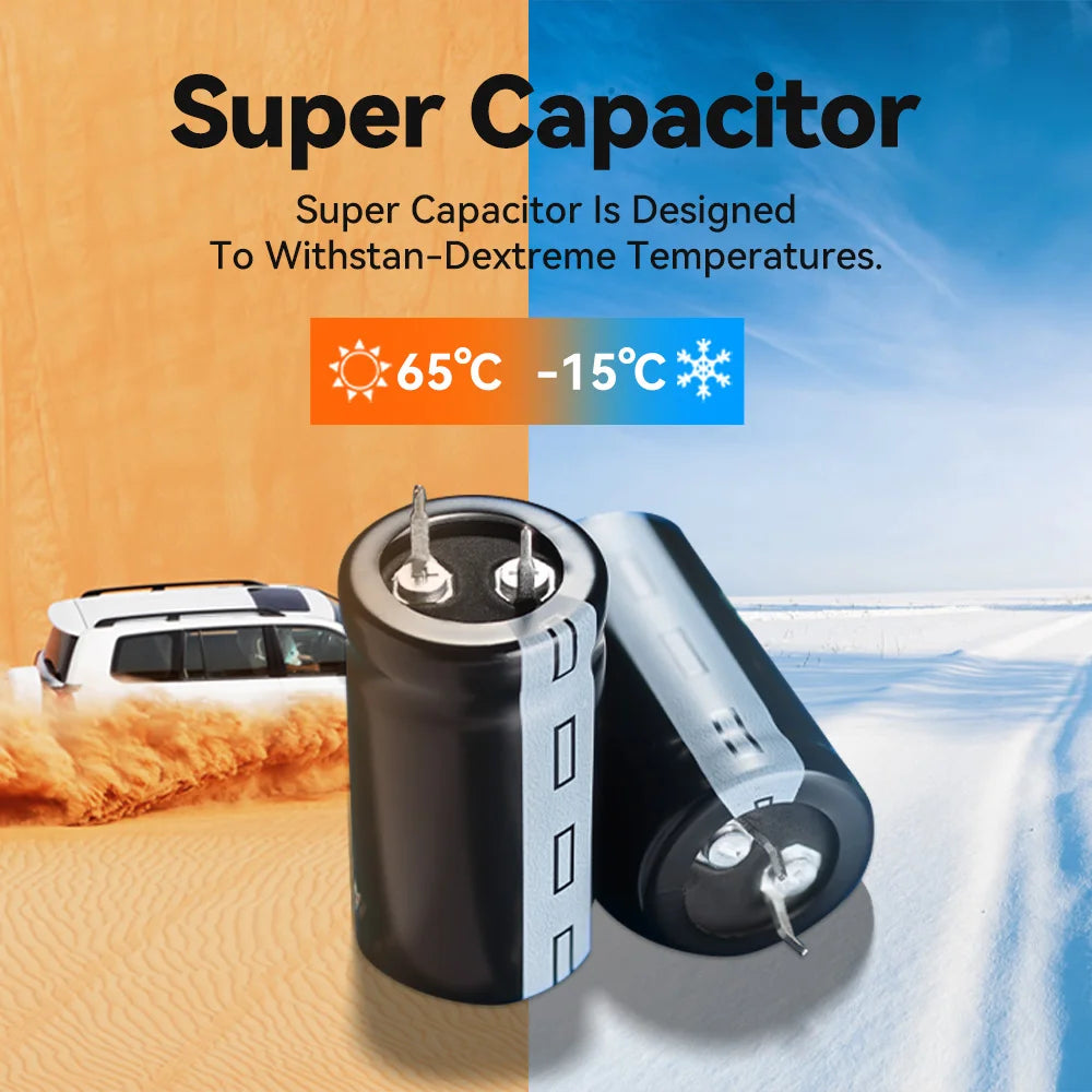 Super capacitor car dash cam
