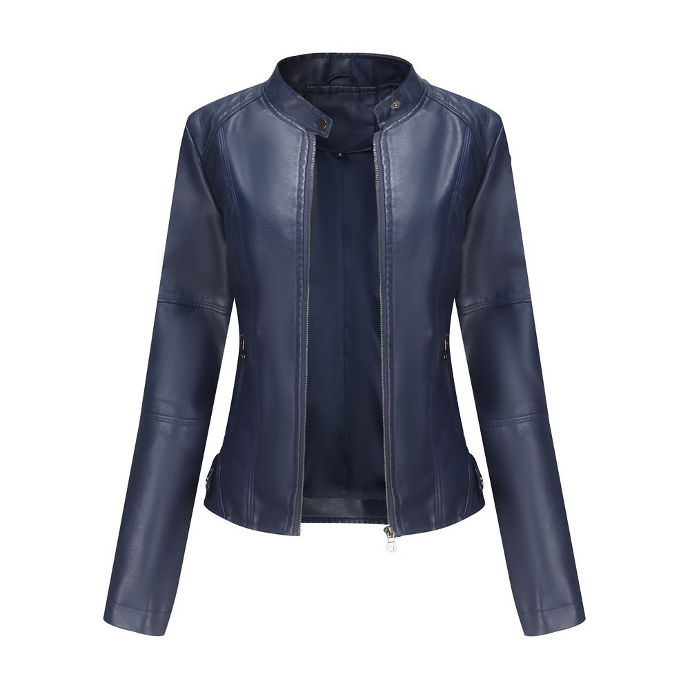 Three-Dimensional Details in Chic Slim-Fit Jacket