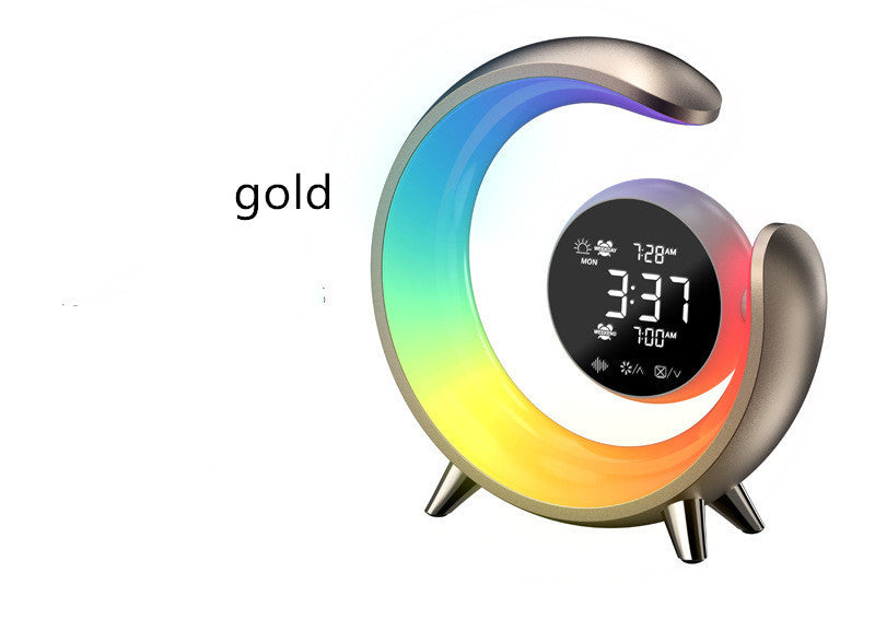 Soothing white noise options Spectrum of colors for ambiance Exceptional gift choice for occasions USB rechargeable nightstand table lamp