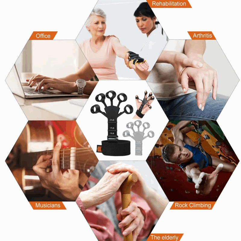 Transformative Finger Strength Progression Silicone Guitar Finger Exerciser