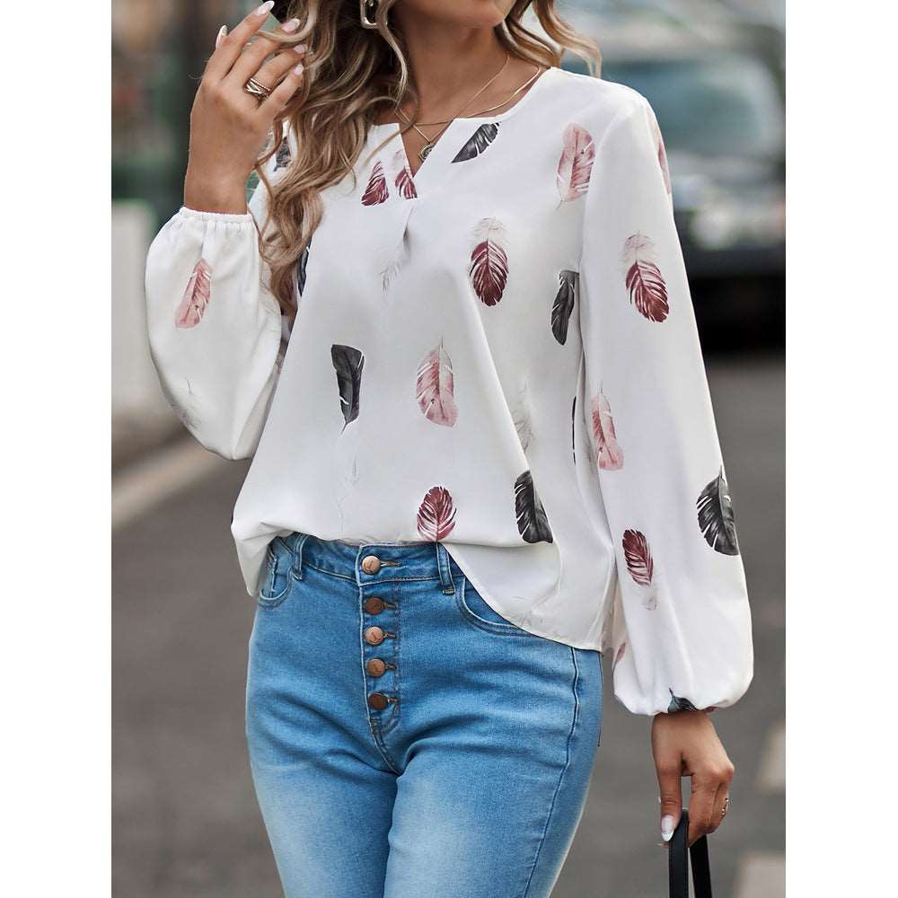 Turn Down Collar Chic Polo Elegance