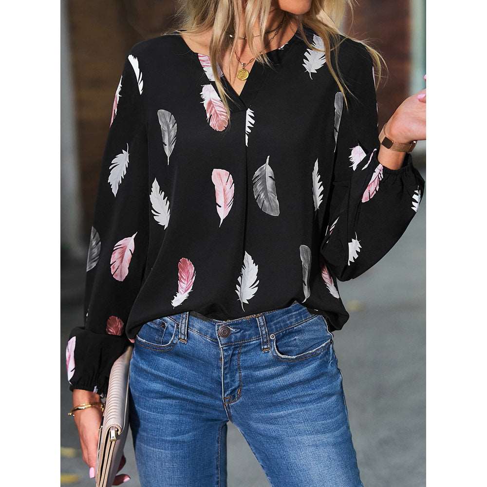 Turn Down Collar Polo in Fashion black top