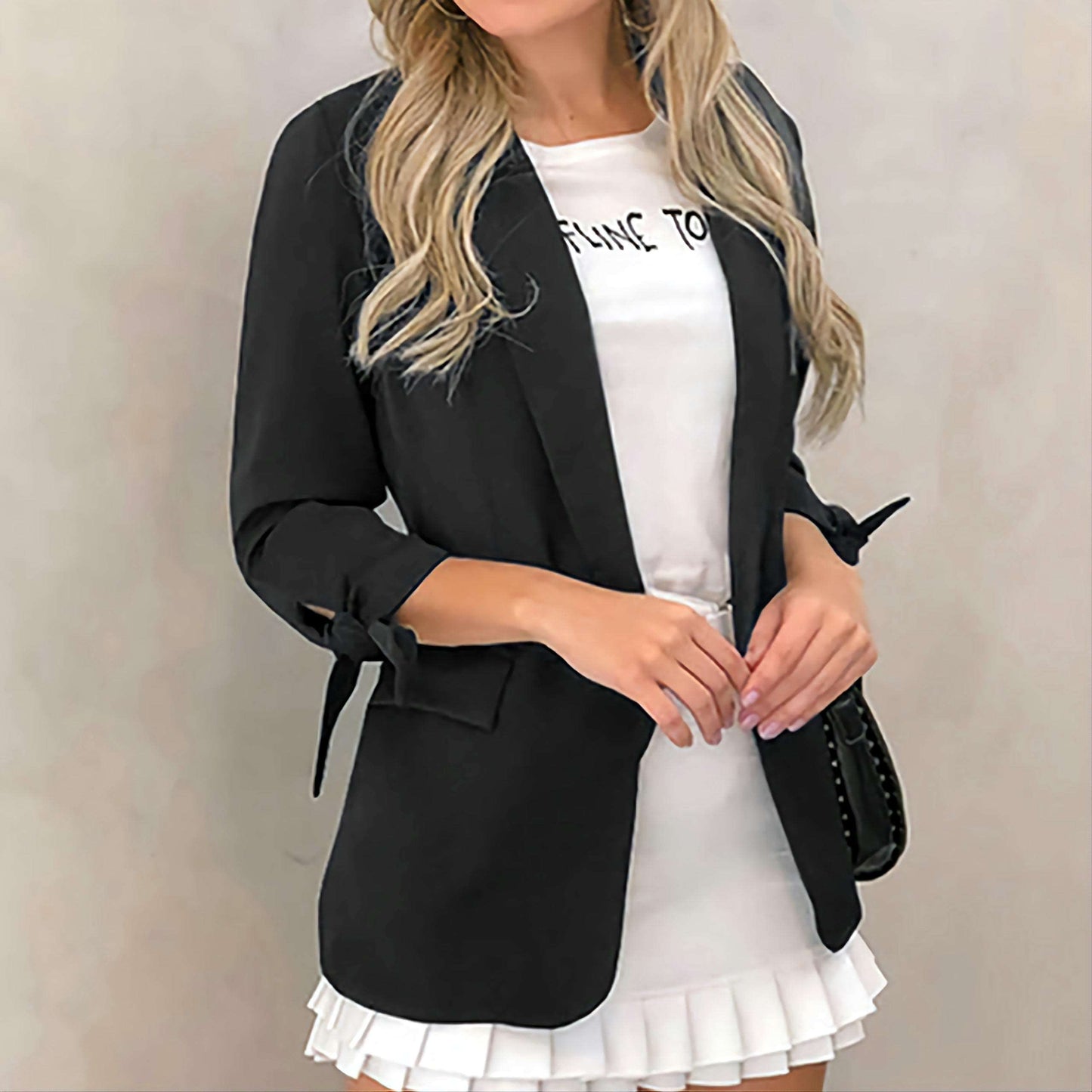 Women's Suit Jacket in Black, Red, and Navy Blue