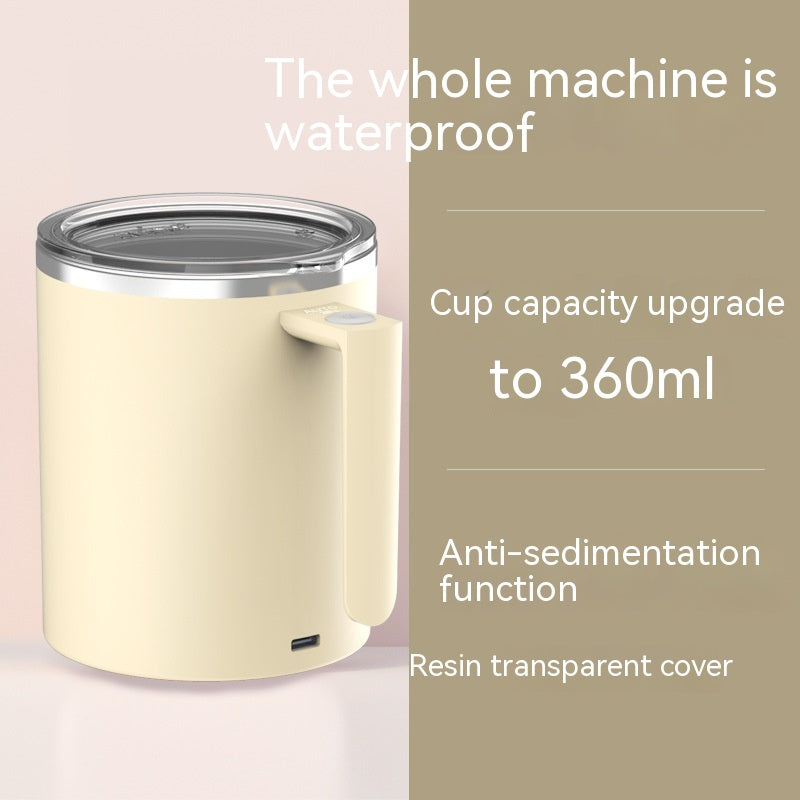 Portable Smart Rust Free Stainless Steel Self Stirring Coffee Drink Mug