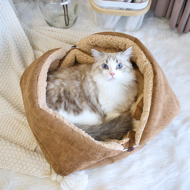 Best Selling Luxurious Cotton Velvet and Corduroy Plush Pet Mat