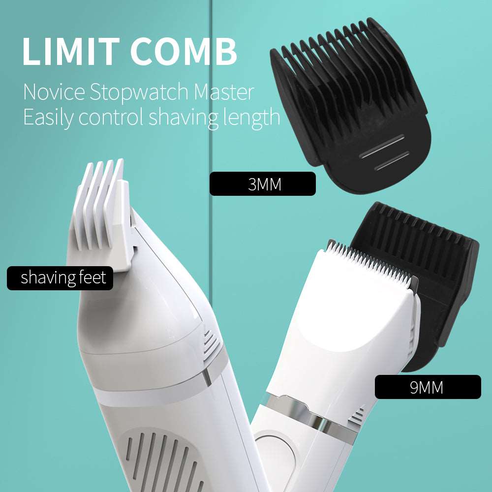 Pet's Four in One Electric Hair Clipper with LCD Display