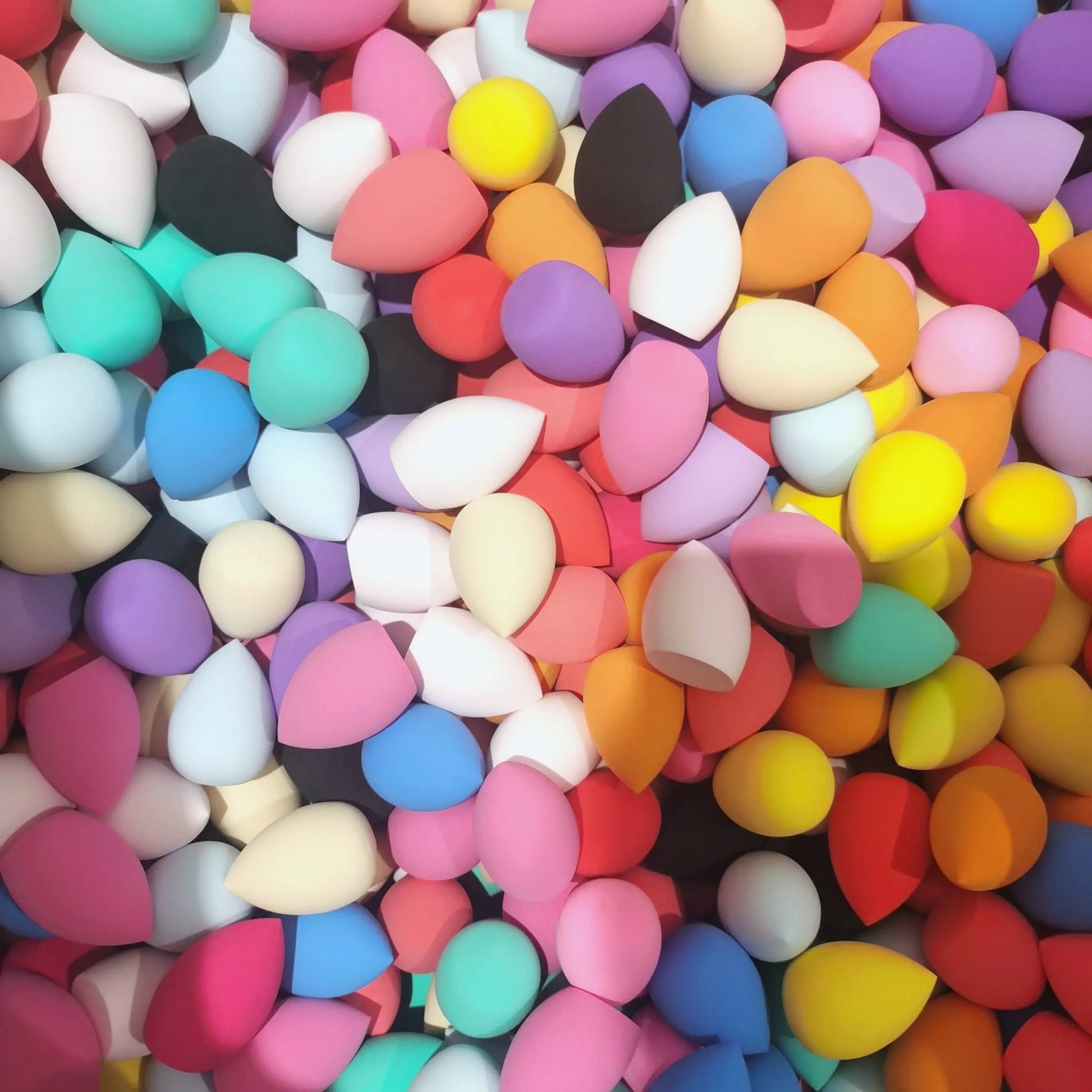 10 20 50 100 Pieces Sponge Cosmetic Puff Bulk Wholesale Beauty Egg Set Water Drop Puff Makeup Egg Super Soft Make Up blender at acheckbox