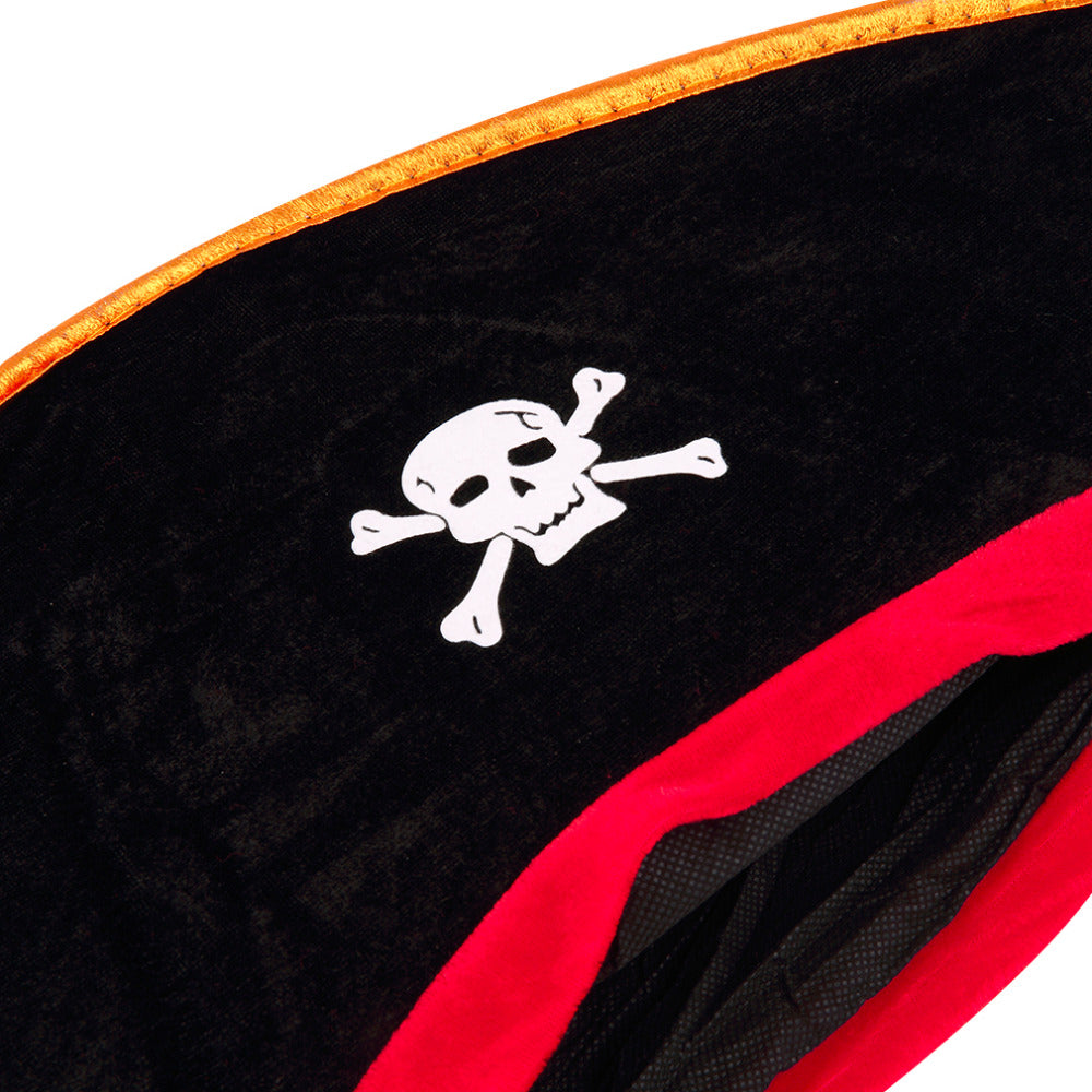 Pirate Hat Skull Print Halloween Hat