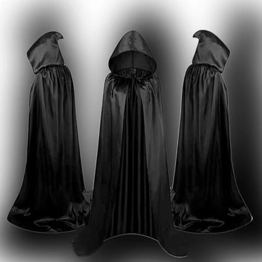 Reversible Hooded Cape for Halloween