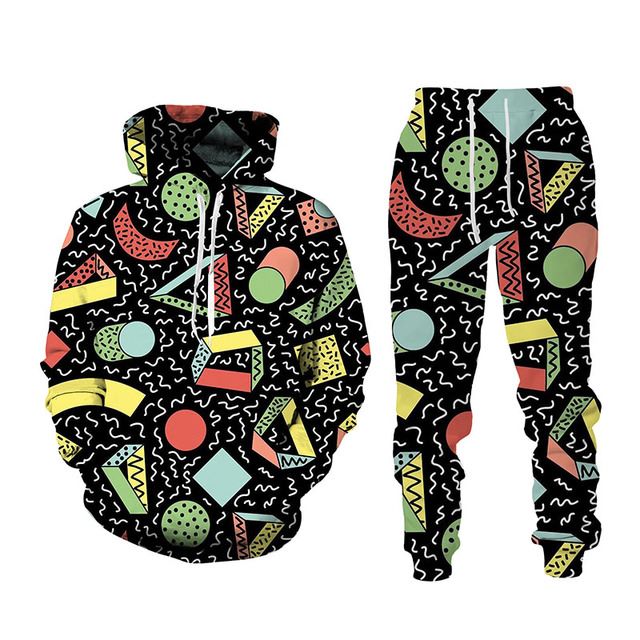 Chic and functional workout ensemble hoodie set