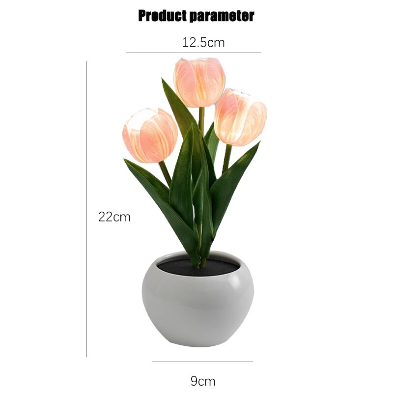 Commercial and residential lighting solution Effortless performance LED lamp Specifications of the tulip night light