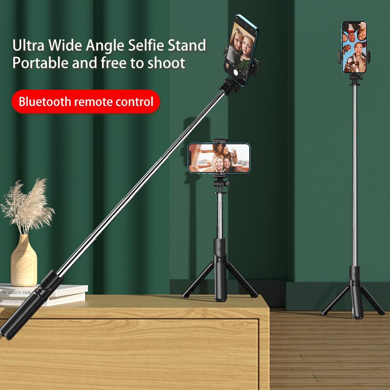 Compact Bluetooth Selfie Stick Effortless Connectivity for Perfect Moments