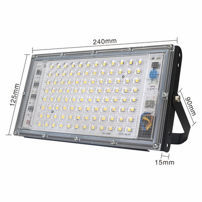 Compact Design LED Floodlight Robust Durability Exterior Spotlight High-Quality Aluminum Flood Light