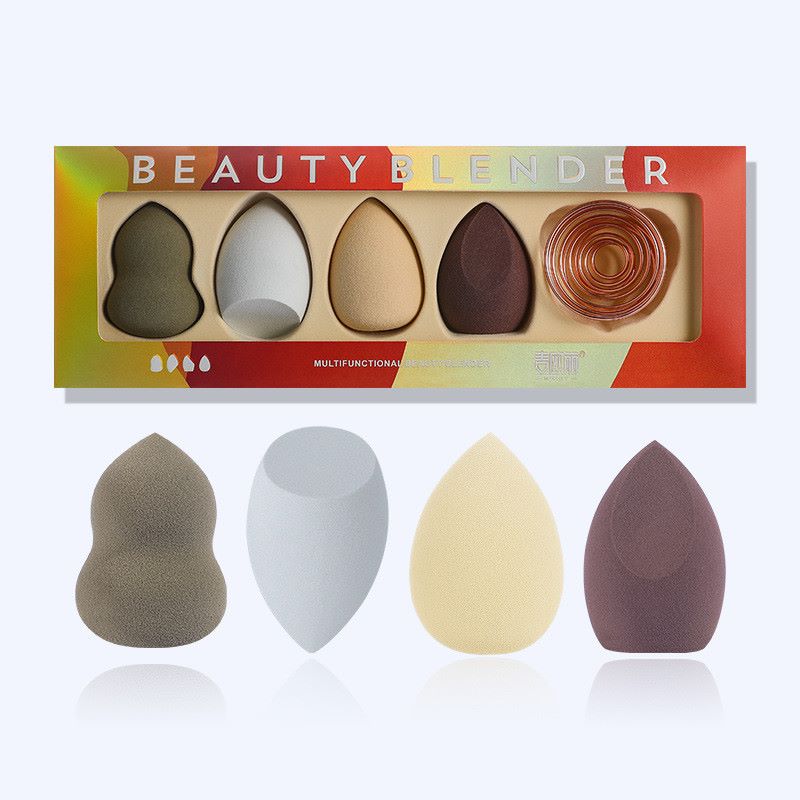 Compact Makeup Egg Set with Stands