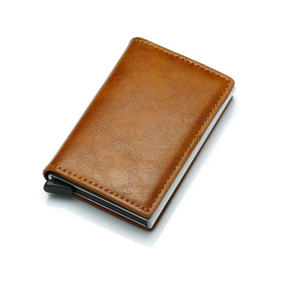 Compact Mini Wallet RFID Blocking Small Money Bag Solution
