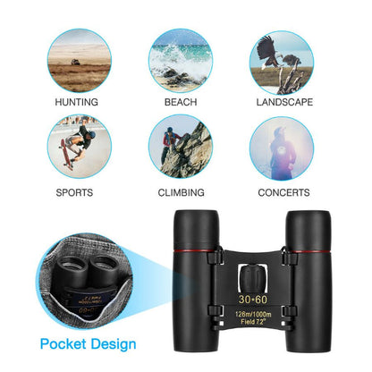 Crystal Clear Vision Clear View Compact Binoculars for Every Adventure