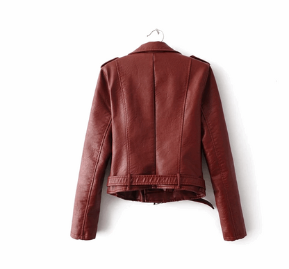 Eco-Friendly Fashion Imitation Leather Jacket Real Style Statement