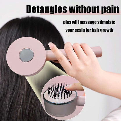 Effortless Elegance Anti-Static 3D Air Cushion Hairbrush Delivers Perfection